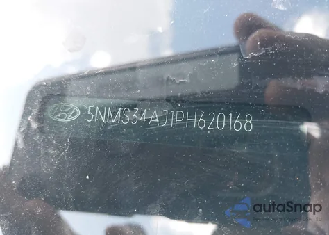 2023 Hyundai Santa Fe Sel from USA, damaged, VIN 5NMS34AJ1PH620168